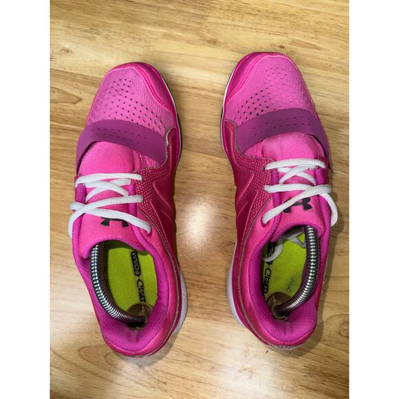 Under Armour Micro G Renegade 4D Foam‎ Running Training Shoes Pink Womens 10 - Picture 7 of 11